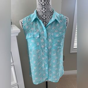 Forever 21 Bunnies Sleeveless Blouse